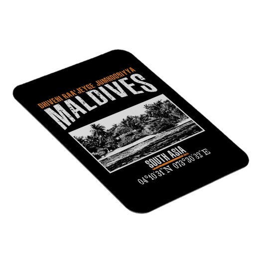 Malediven Magneet (Rechterzijde)