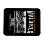 Malediven Magneet (Horizontaal)