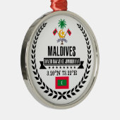 Malediven Metalen Ornament (Rechts)