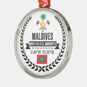 Malediven Metalen Ornament (Links)