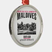 Malediven Metalen Ornament (Rechts)
