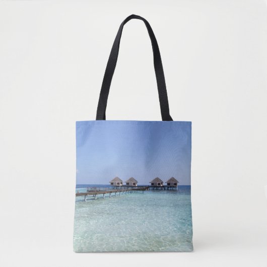 Malediven Paradise Tote Bag (Voorkant)