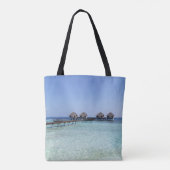 Malediven Paradise Tote Bag (Achterkant)