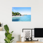 Malediven Poster (Thuiskantoor)