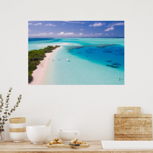 Malediven Poster (Keuken)