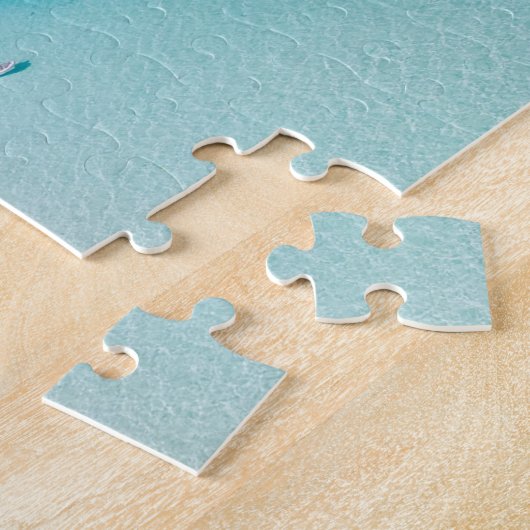 Malediven puzzel legpuzzel (Zijkant)