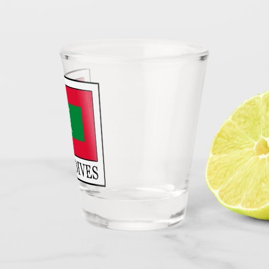 Malediven Shot Glas (Rechts)