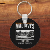 Malediven Sleutelhanger (Voorkant)