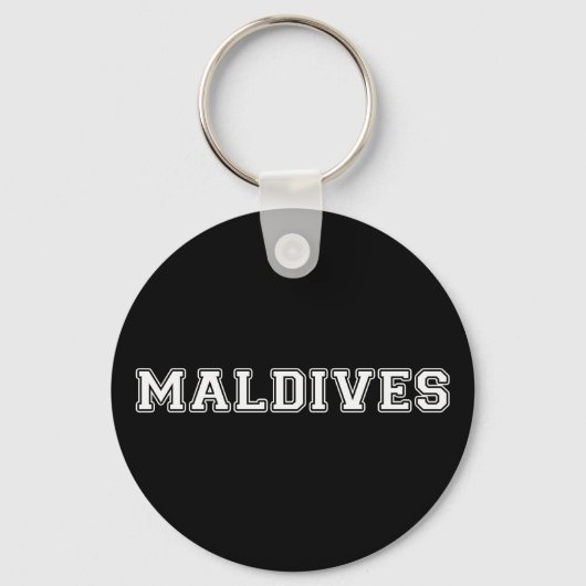 Malediven Sleutelhanger (Voorkant)