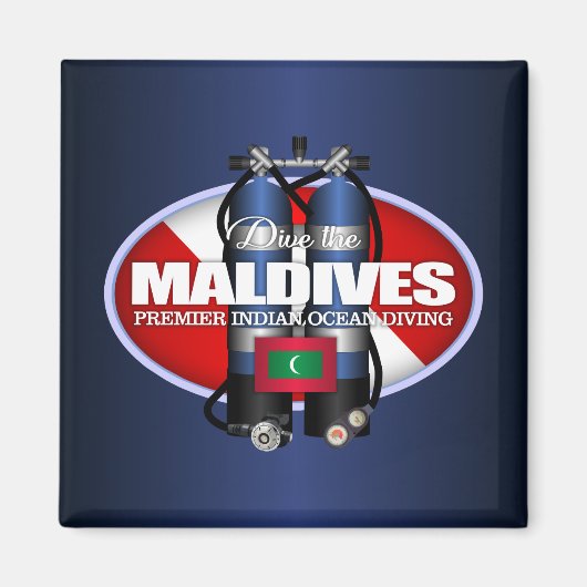 Malediven (ST) Magneet (Voorkant)