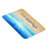 Malediven strandzonnescherm magneet (Rechterzijde)