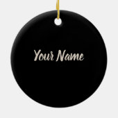 Malediven  sunset souvenir in de Indische Oceaan Keramisch Ornament (Achterkant)