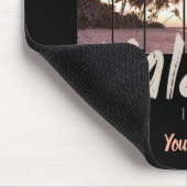 Malediven  sunset souvenir in de Indische Oceaan Muismat (Hoek)