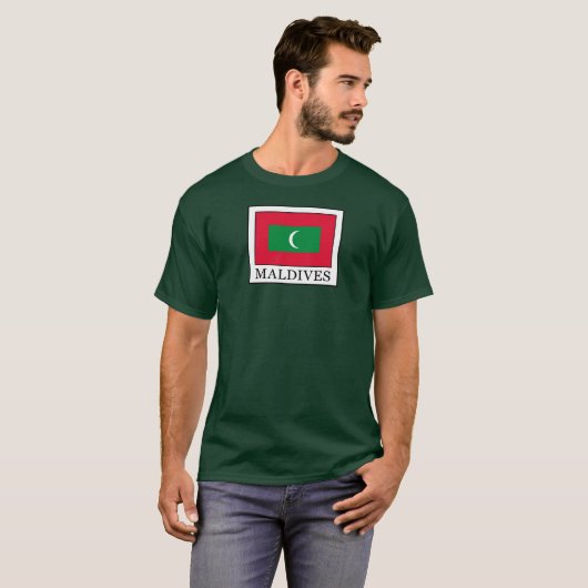 Malediven T-shirt (Voorkant volledig)