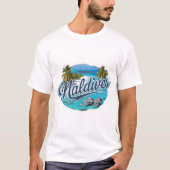 Malediven T-shirt (Voorkant)
