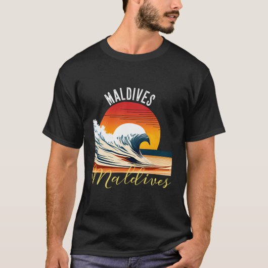 Malediven T-shirt (Voorkant)