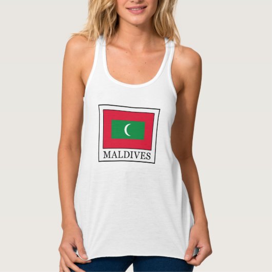 Malediven Tanktop (Voorkant)
