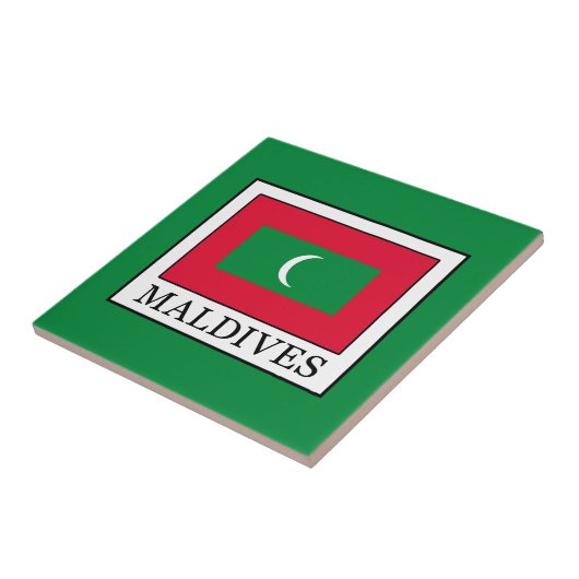 Malediven Tegeltje (Zijkant)