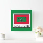 Malediven Vierkante Klok (Huis)