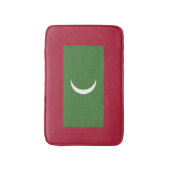 Malediven vlag badmat (Voorkant Verticaal)