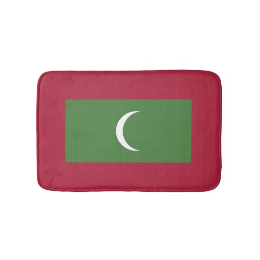 Malediven vlag badmat (Voorkant)