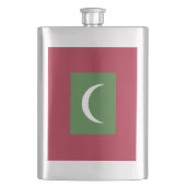 Malediven vlag flacon (Voorkant)