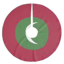 Malediven vlag kerstboom rok