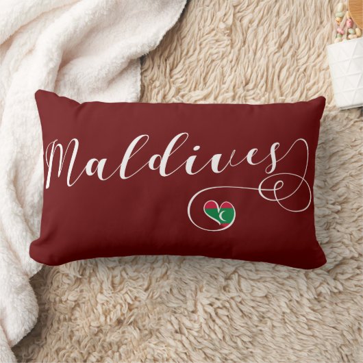 Malediven vlag, Malediviaans hart Kussen (Deken)