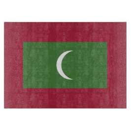 Malediven vlag snijplank