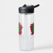 Malediven vlag waterfles (Links)