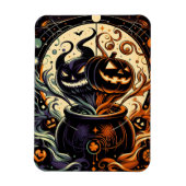 Maleficent Jack O'lantern Flexibele magneet (Verticaal)