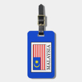 Maleisië Bagagelabel (Voorkant verticaal)