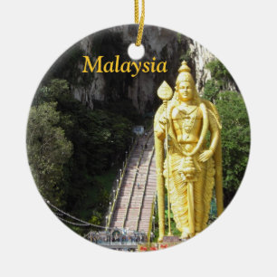 Maleisië Batu Caves Statue kerstversiering Keramisch Ornament