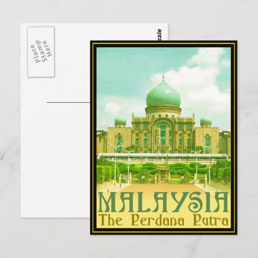 Maleisië Briefkaart (Voorkant / Achterkant)