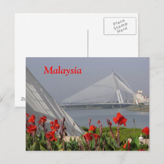 Maleisië Briefkaart (Voorkant / Achterkant)