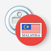 Maleisië Button Flesopener (Voorkant)