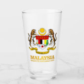 Maleisië COA Glas (Voorkant)