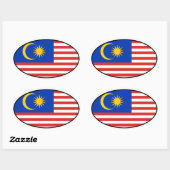 Maleisië euro Sticker (Vel)