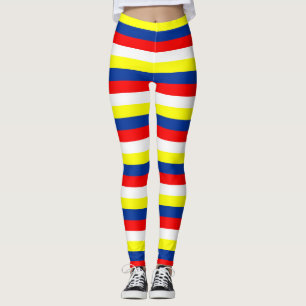 Maleisië Filipijnen Venezuela vlag strepen land Leggings