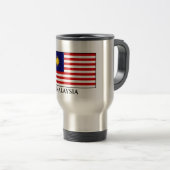Maleisië Flag Travel Mug Reisbeker (Voorkant rechts)