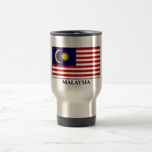 Maleisië Flag Travel Mug Reisbeker (Center)