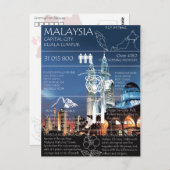Maleisië GF-kaart Briefkaart (Voorkant / Achterkant)