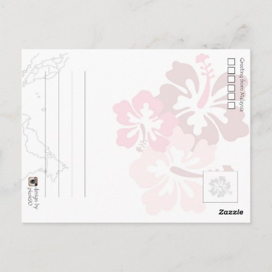 Maleisië GF-kaart Briefkaart (Achterkant)