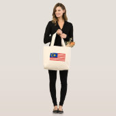 maleisië grote tote bag (Voorkant (model))