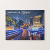 Maleisië Jigzaag Puzzle Legpuzzel (Horizontaal)