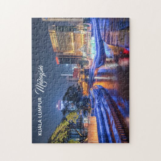 Maleisië Jigzaag Puzzle Legpuzzel (Verticaal)