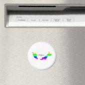 Maleisië Kaarten Magneet (Insitu (Vaatwasser))