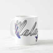 Maleisië Koffiemok (Voorkant links)