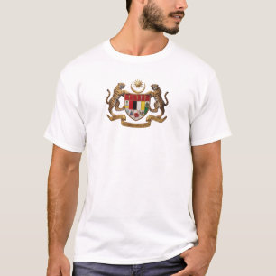 Maleisië land jas wapen symbool embleem vlag tijge t-shirt