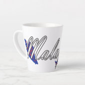 Maleisië Latte Mok (Linkerhoek)